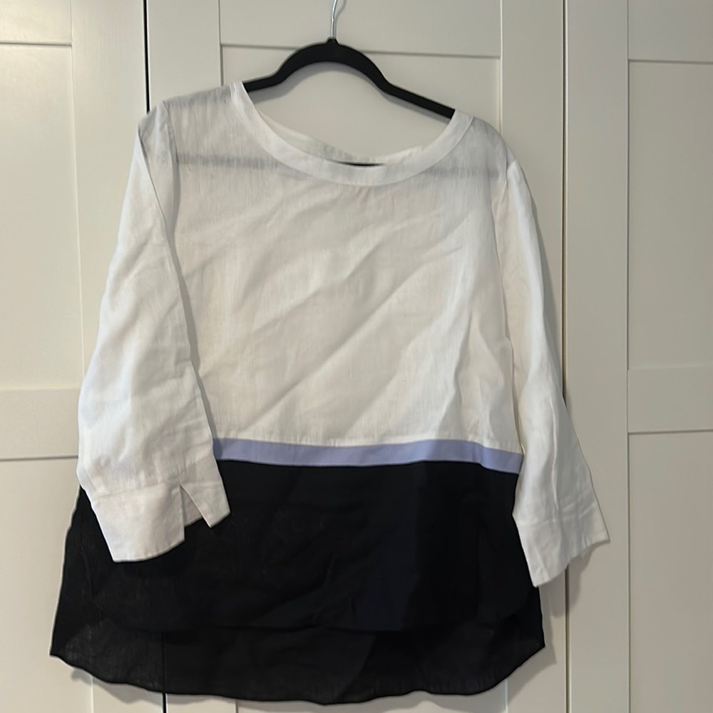 Tyler Boe Linen top